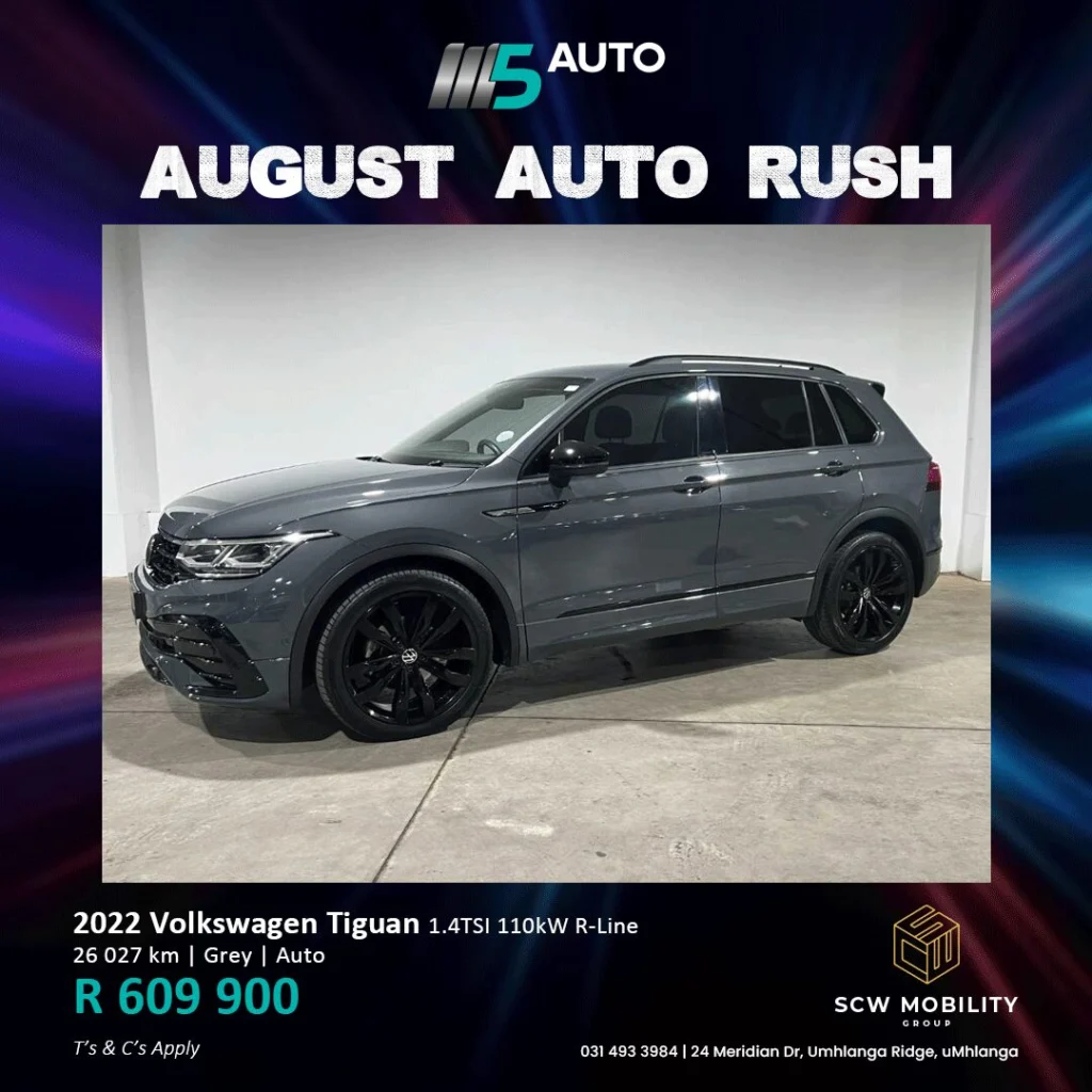 2022 Volkswagen Tiguan now R609 900*