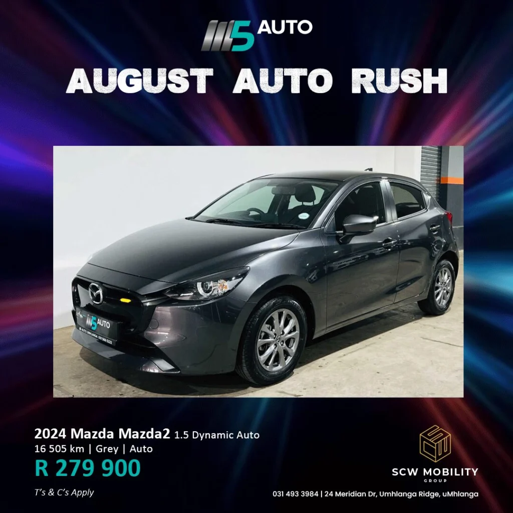 2024 Mazda 2 now R279 900*