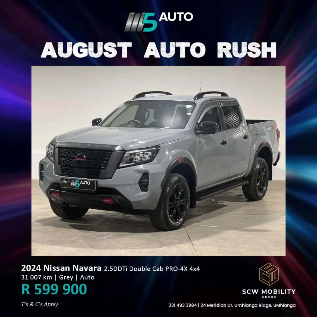 2024 Nissan Navara now R599 900*