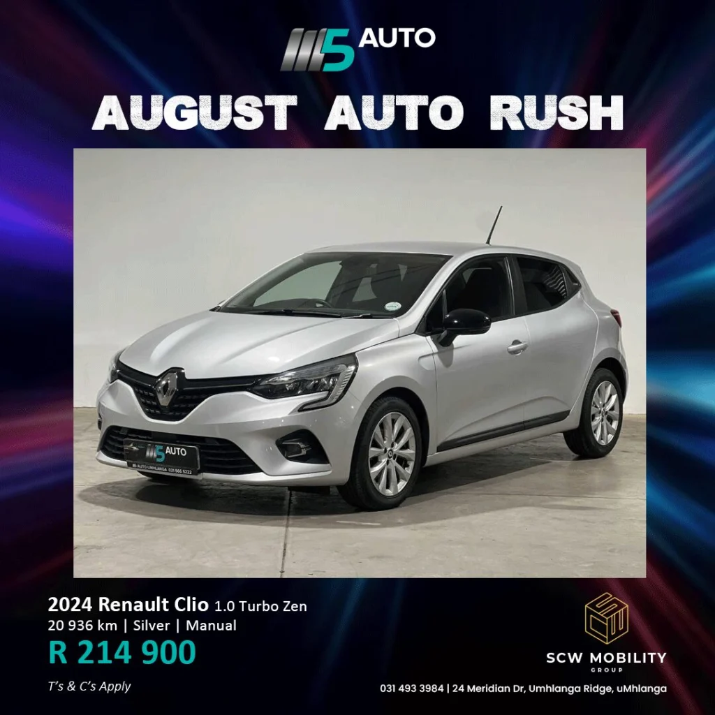 2024 Renault Clio now R214 900*