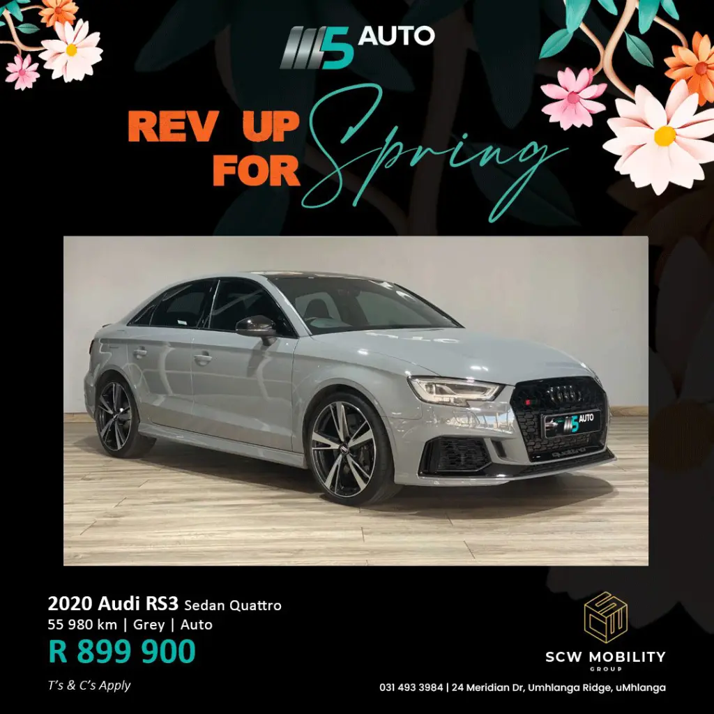 2020 Audi RS3 Sedan Quattro now R899 900*
