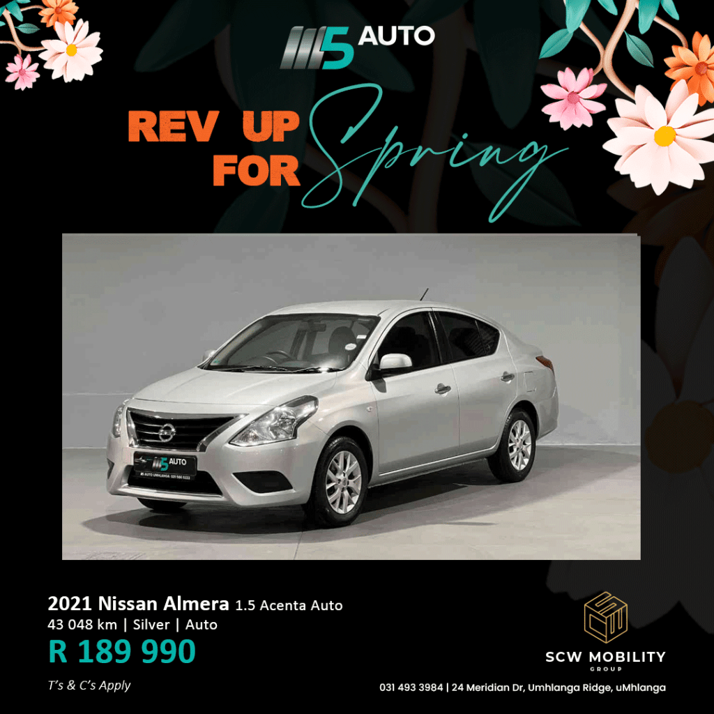 2021 Nissan Almera 1.5 Accenta Auto now R189 990*