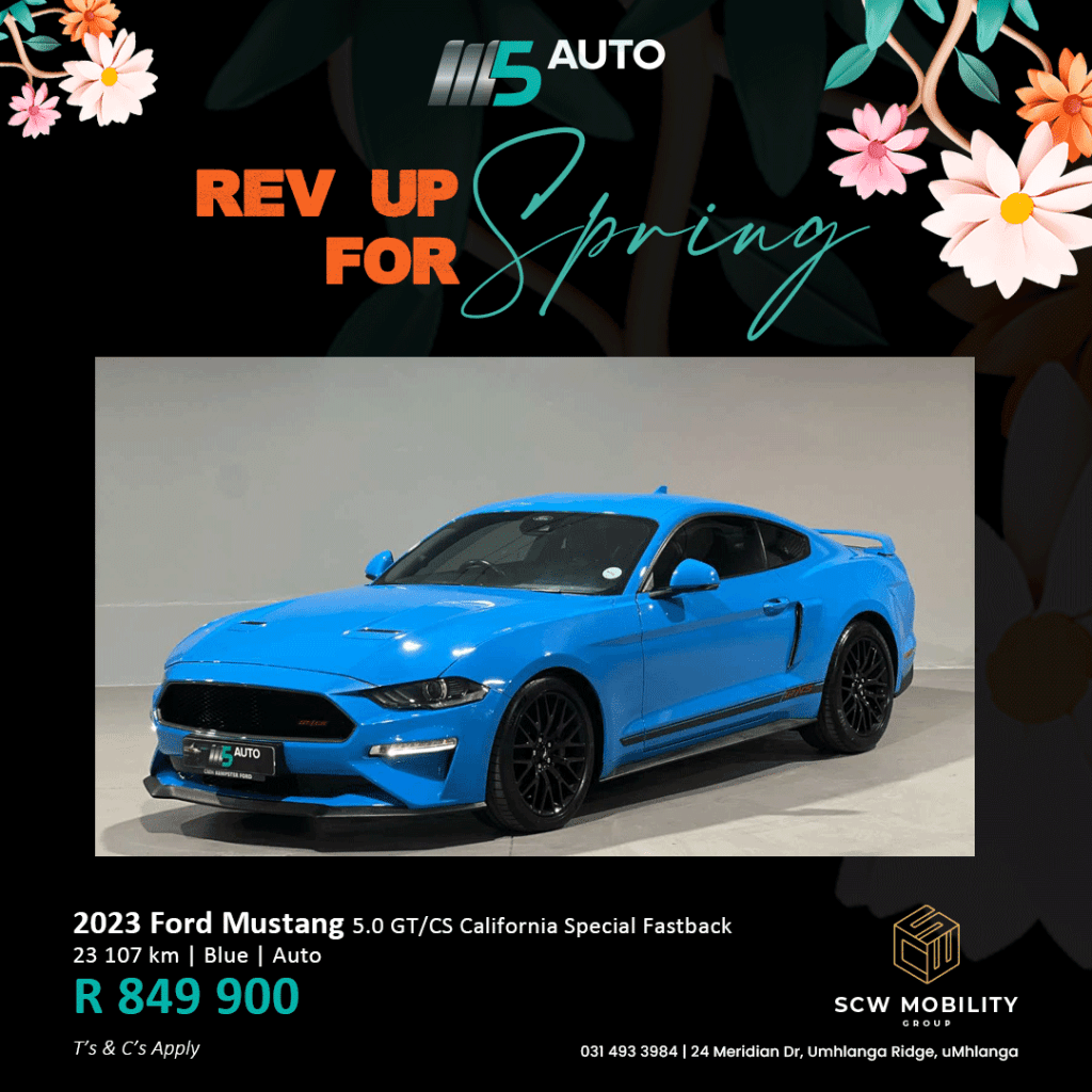 2023 Ford Mustang 5.0 GT California Special Fastback now R849 900*