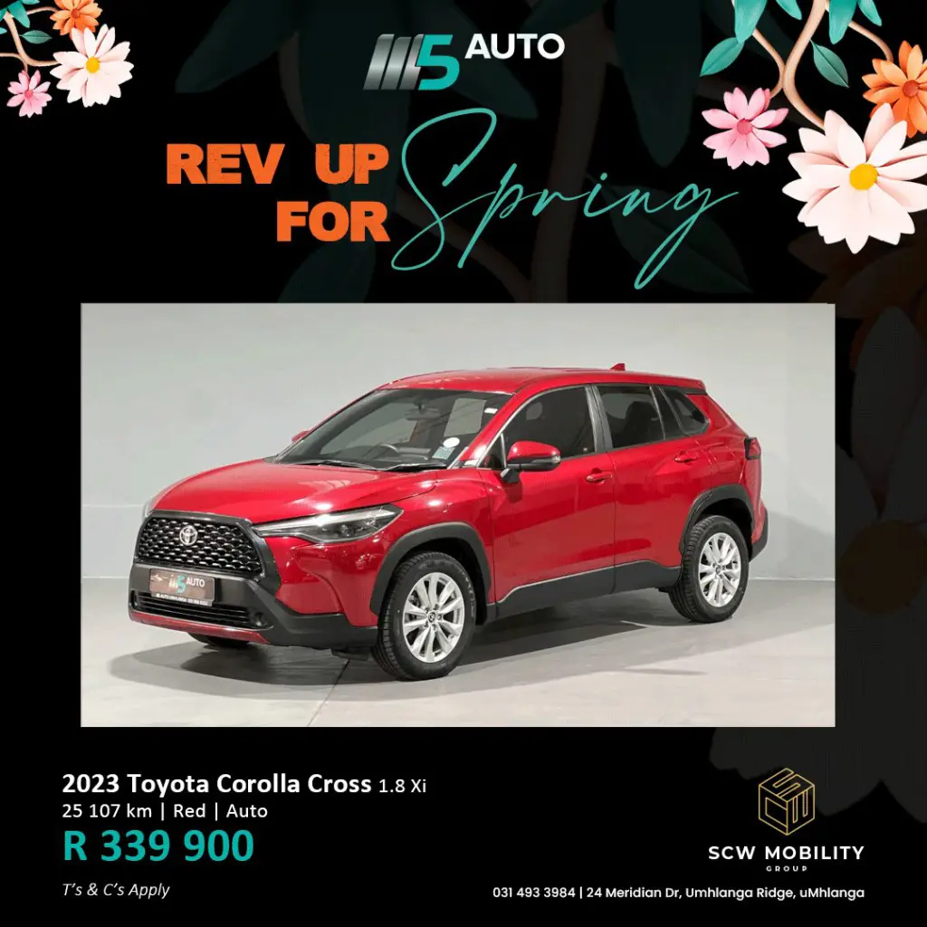 2023 Toyota Corolla Cross 1.8 Xi now R339 900*