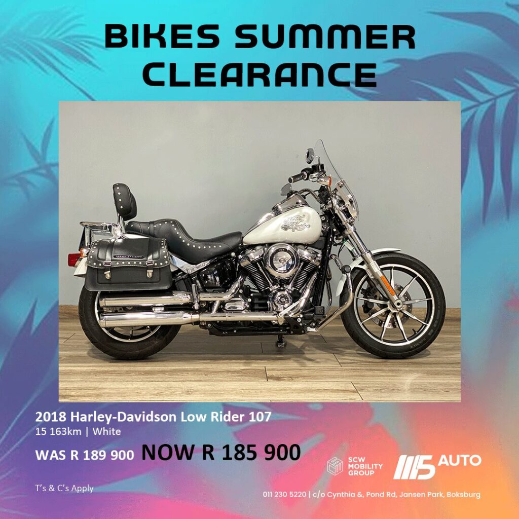 2018 Harley Davidson Low Rider 107 now R185 900*