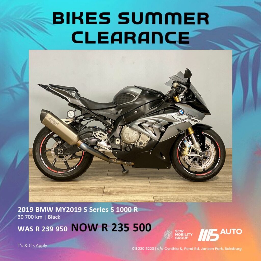 2019 BMW MY2019 S Series S 1000 R now R235 500*