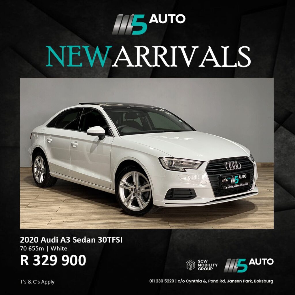 2020 Audi A3 Sedan 30TFSI from R329 900*