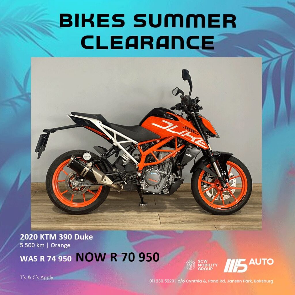 2020 KTM 390 Duke now R70 950*