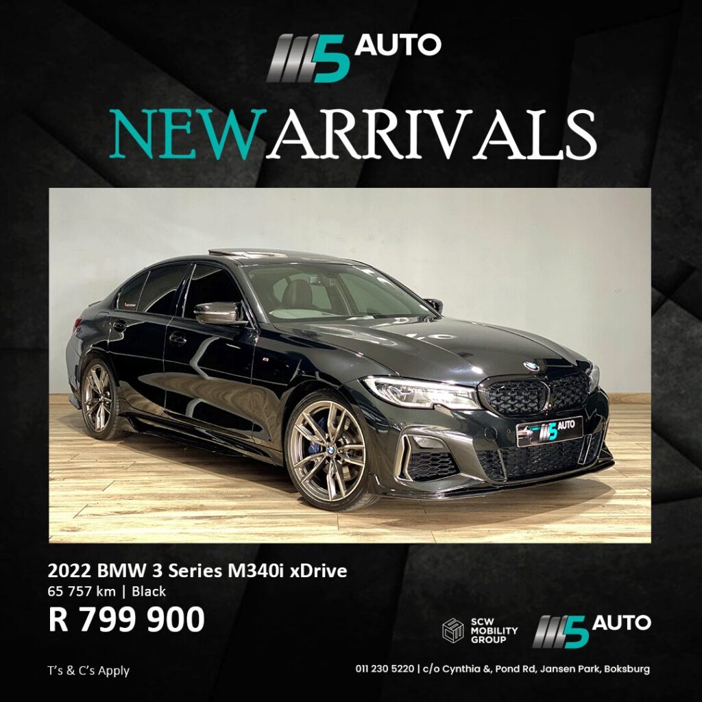 2022 BMW 3-Series M340i xDrive from R799 900*