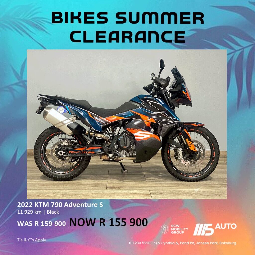 2022 KTM 790 Adventure S now R155 900*