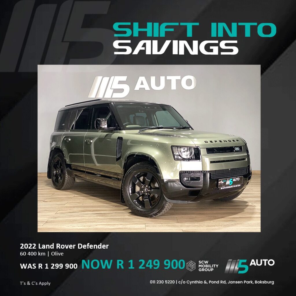 2022 Land Rover Defender now R1 249 900*