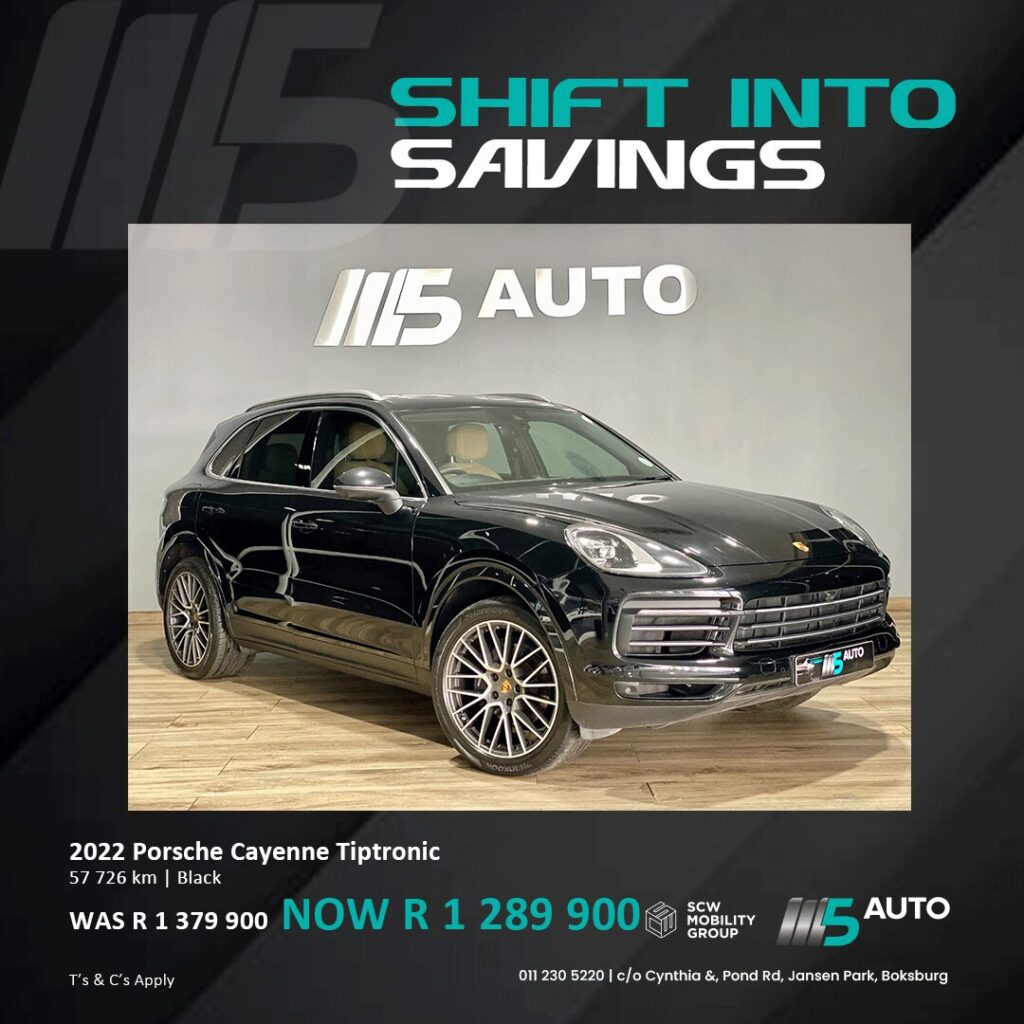 2022 Porsche Cayenne Tiptronic now R1 289 900*