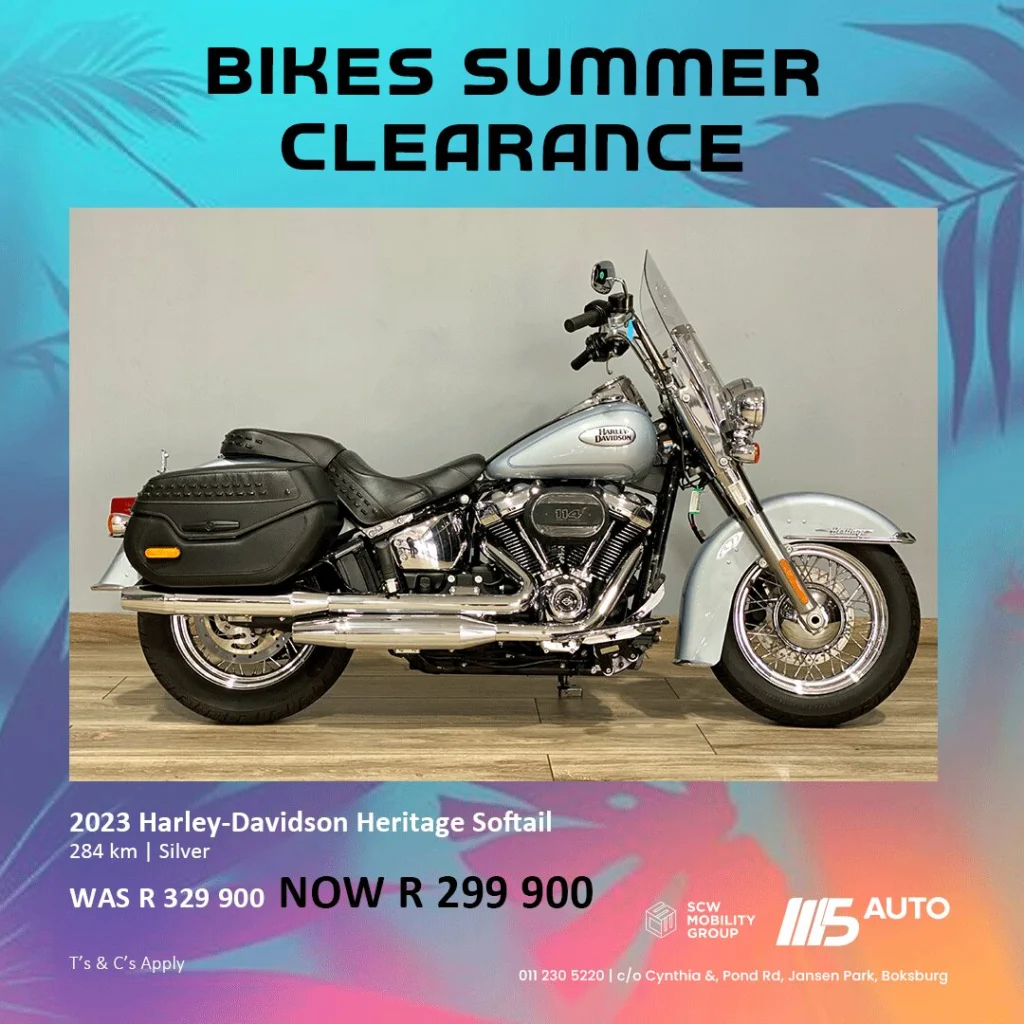 2023 Harley Davidson Heritage Softail now R299 900*