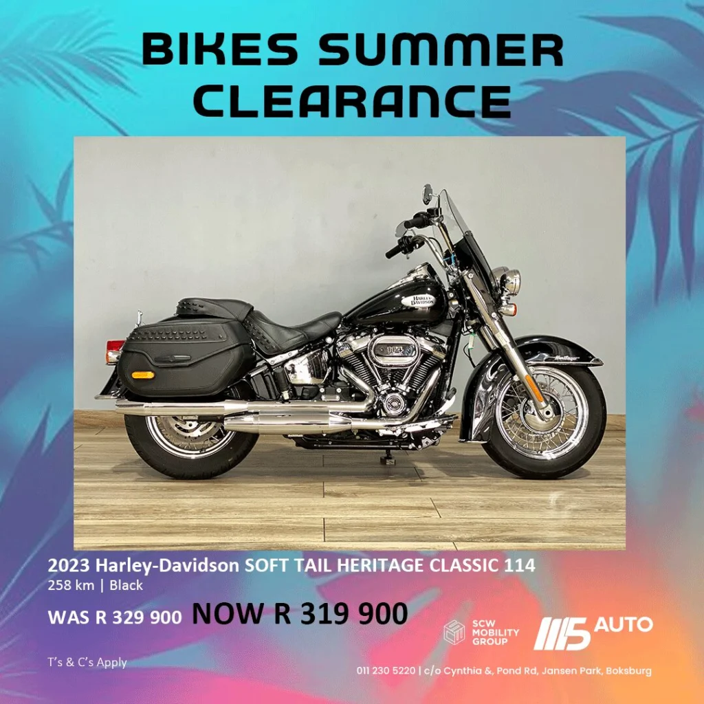 2023 Harley Davidson SOFT TAIL HERITAGE CLASSIC 114 now R319 900*