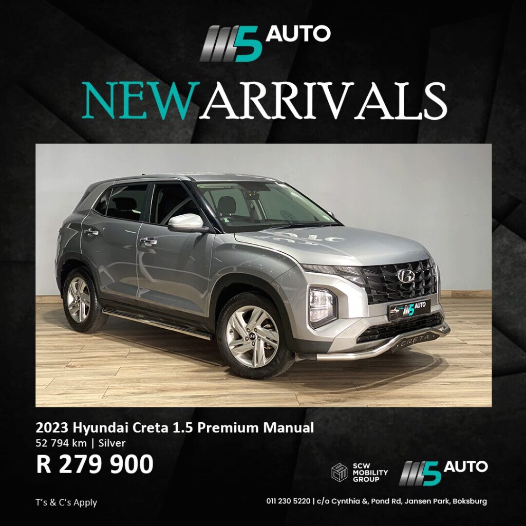 2023 Hyundai Creta 1.5 Premium Manual from R279 900*