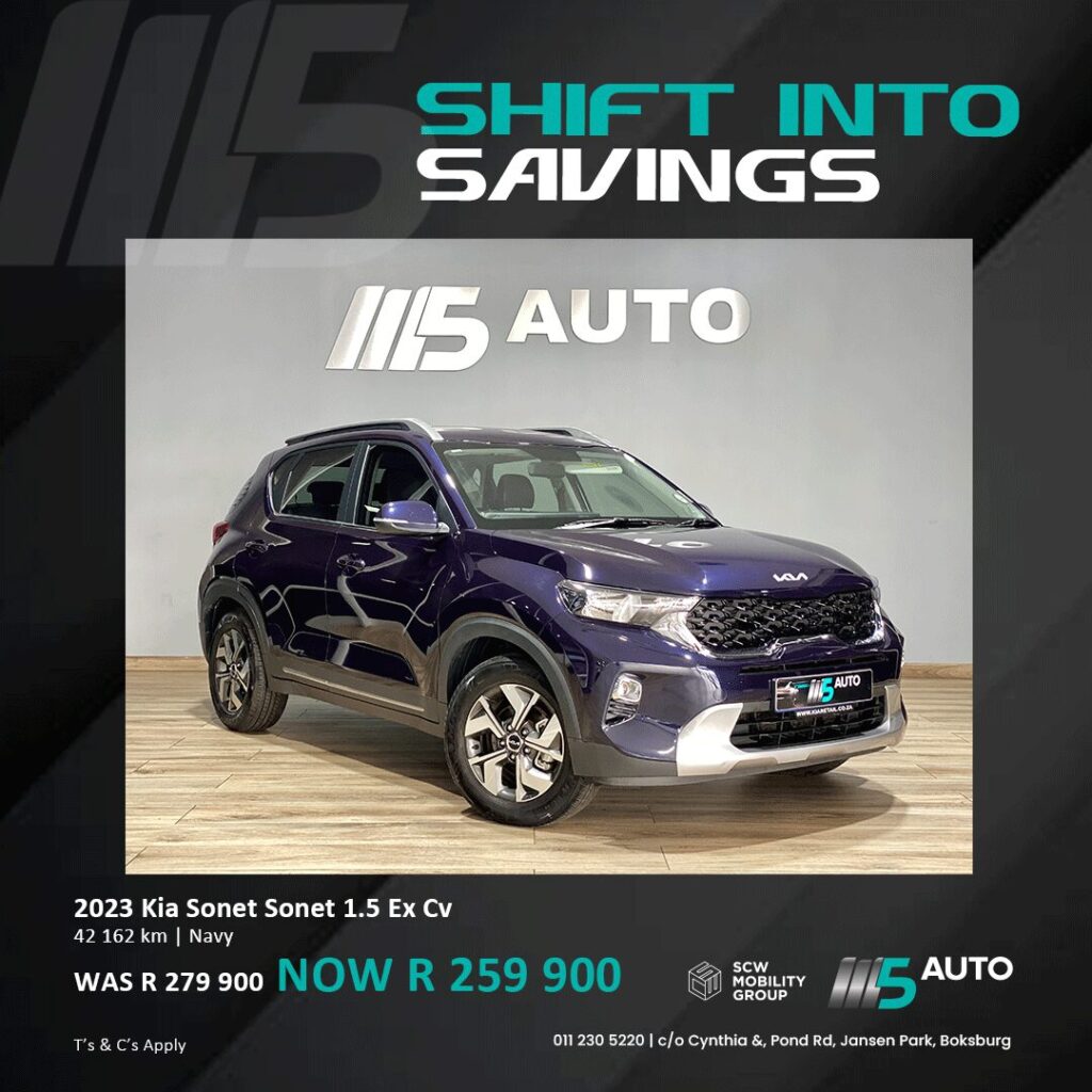 2023 Kia Sonet 1.5 Ex Cv now R259 900*