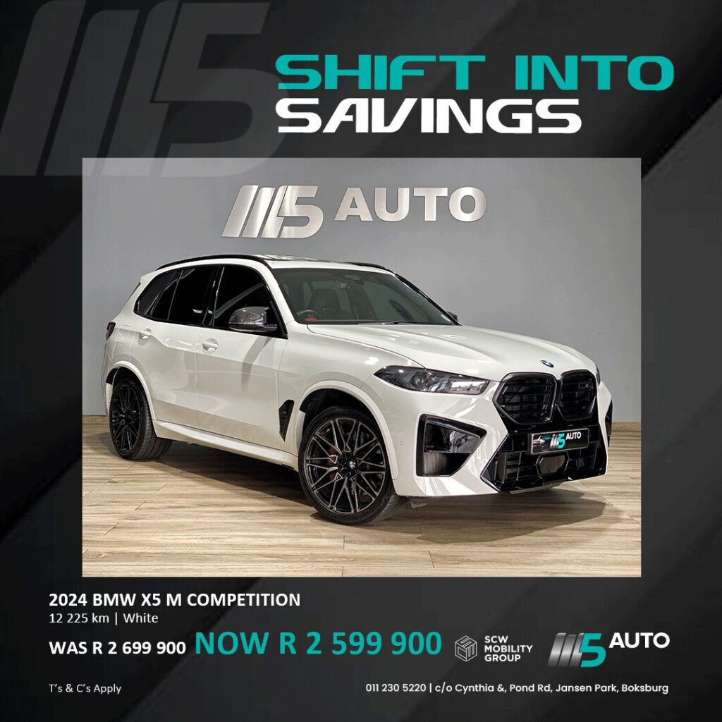 2024 BMW X5 M Competition R2 599 900*