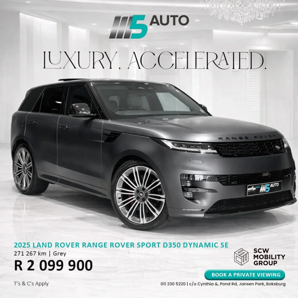 2025 Land Rover Range Rover Sport D350 Dynamic SE now R2 099 900*