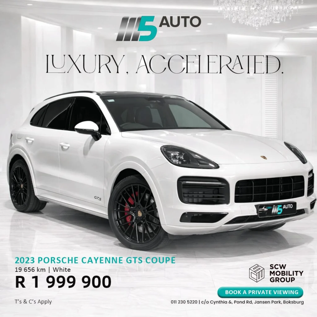 2026 Porsche Cayenne GTS Coupe now R1 999 900*