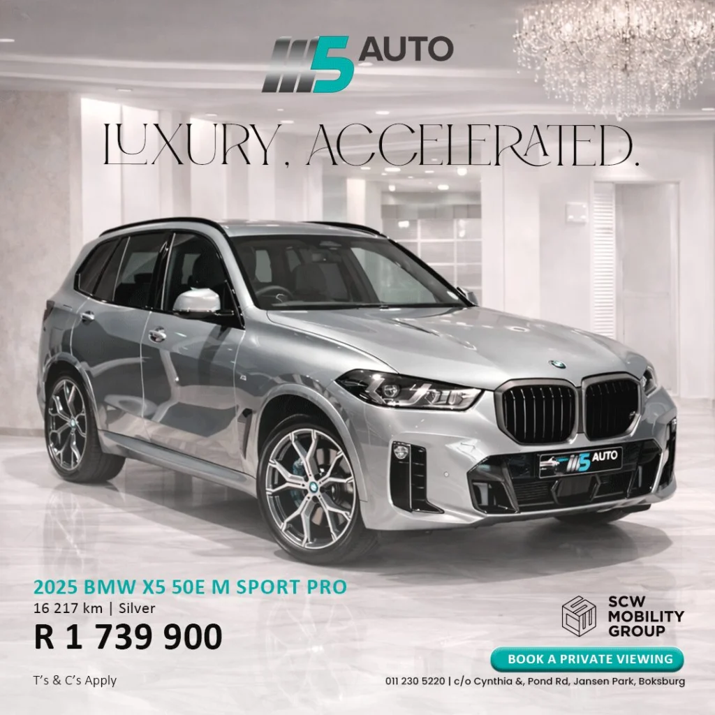 BMW X5 50e M-Sport Pro now R1 739 900*