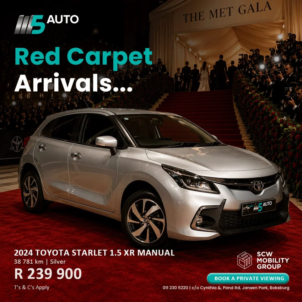 2024 Toyota Starlet 1.5 XR Manual now R239 900*