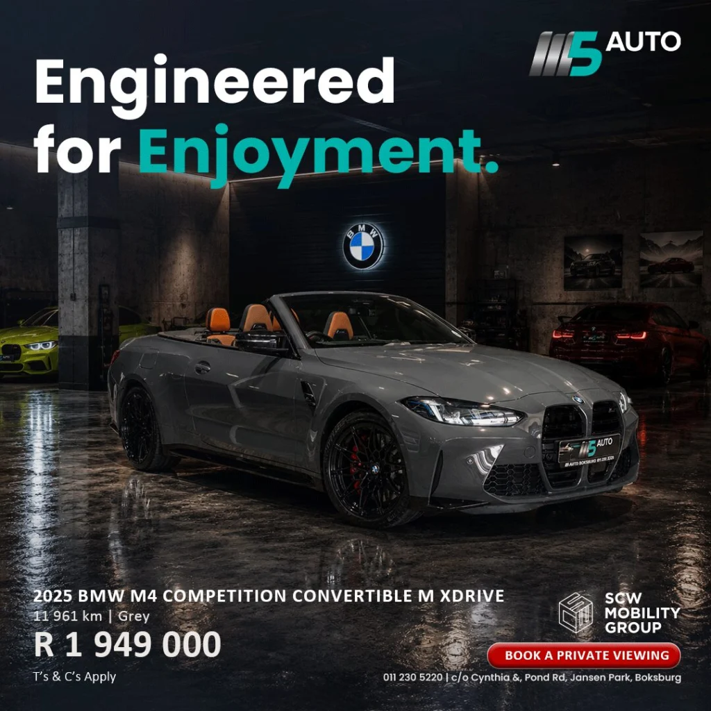 2025 BMW M4 Competition Convertible M xDrive now R1 949 00*