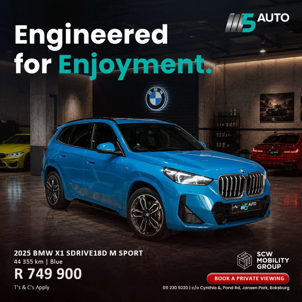 2025 BMW X1 sDrive18d M Sport Blue now R749 900*