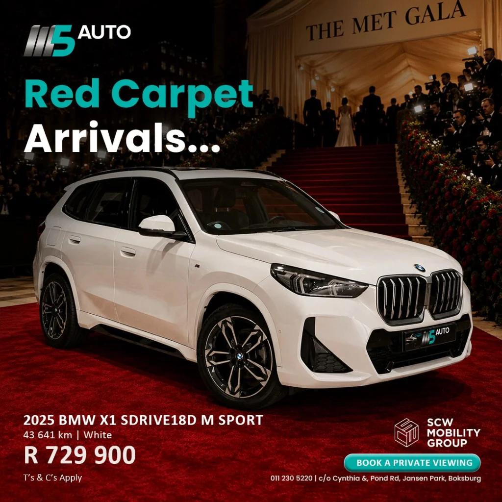 2025 BMW X1 sDrive18d M Sport from R729 900*