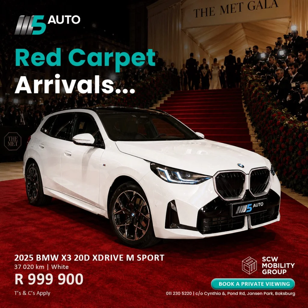 2025 BMW X3 20d xDrive M Sport R999 900*