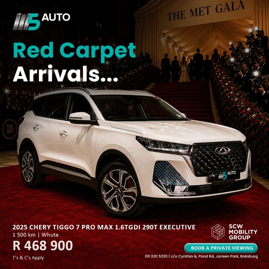2025 Chery TIGGO 7 Pro now R468 900*