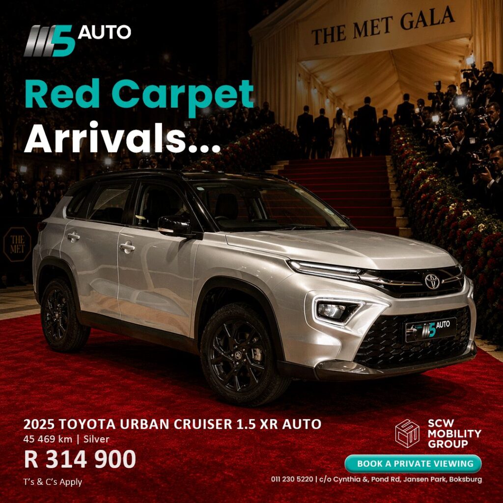 2025 Toyota Urban Cruiser now R314 900*