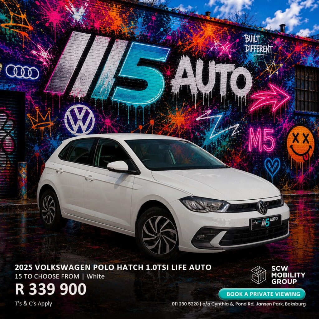 2025 Volkswagen Polo Hatch 1.0TSI Life Auto R339 900*