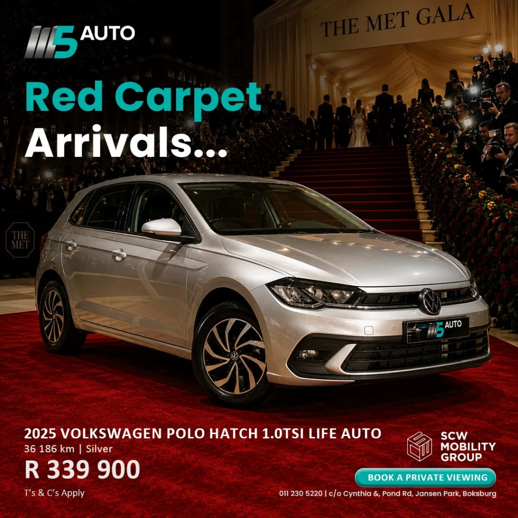 2025 Volkswagen Polo Hatch 1.0TSI Life Auto now R339 900