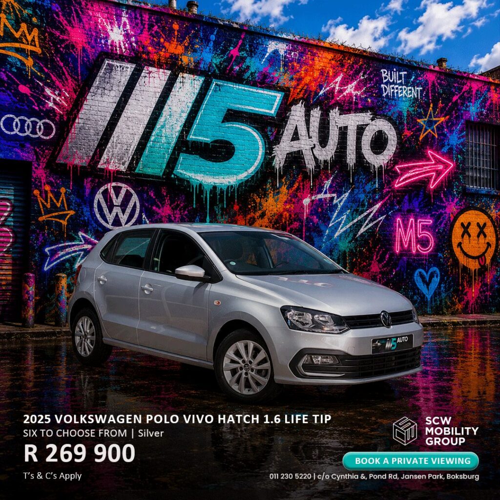 2025 Volkswagen Polo Vivo Hatch 1.6 Life Tip R269 900*