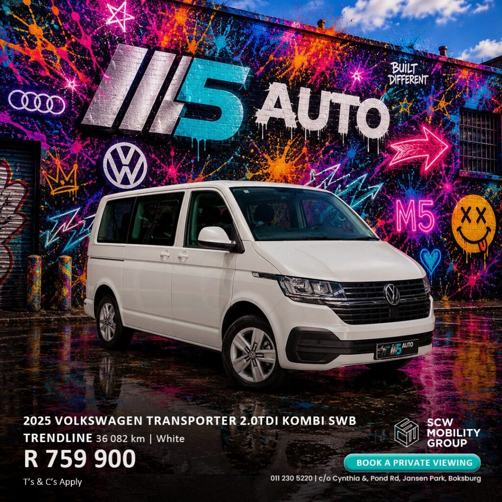 2025 Volkswagen Transporter 2.0TDI Kombi SWB R759 900*