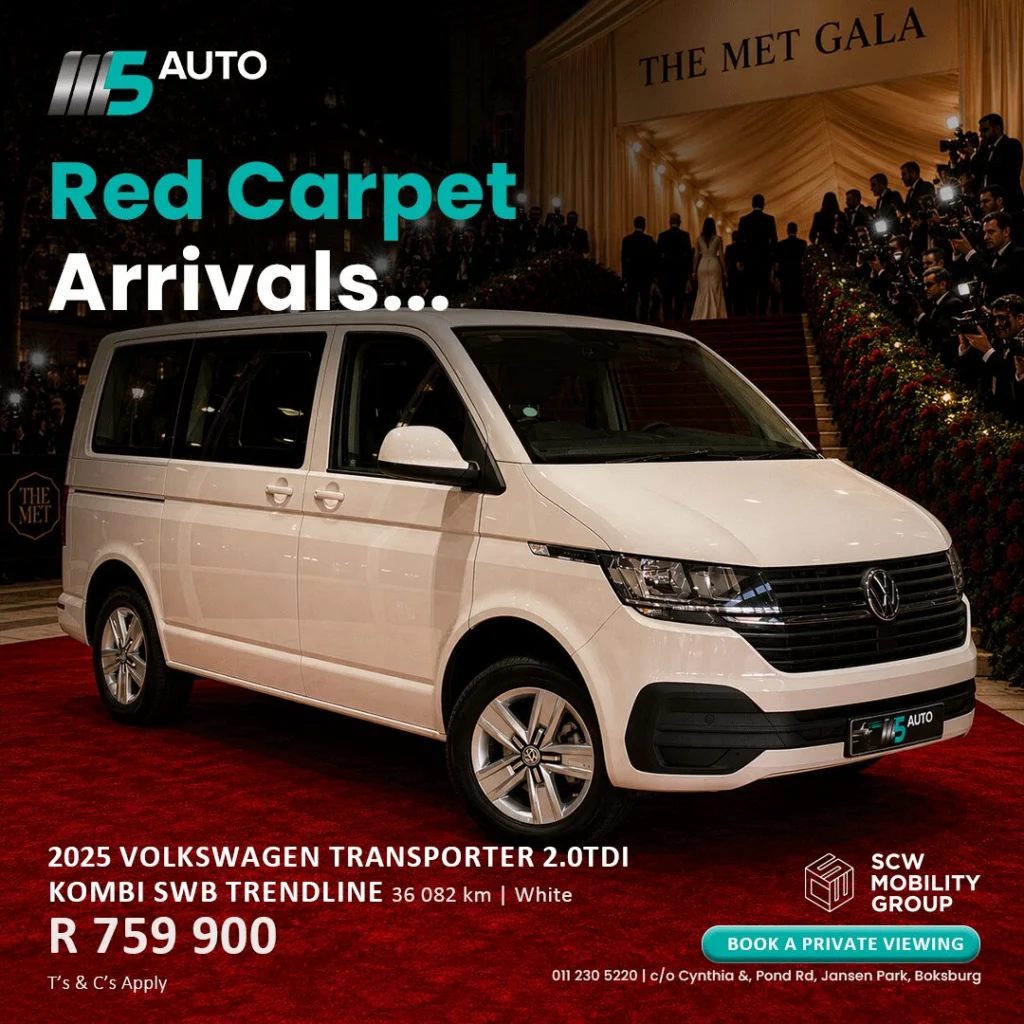 2025 Volkswagen Transporter now R759 900*