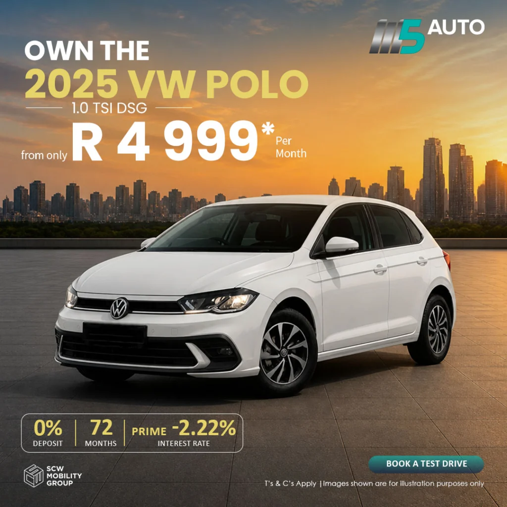 2025 VW Polo 1.0 TSI DSG from only R4 999*