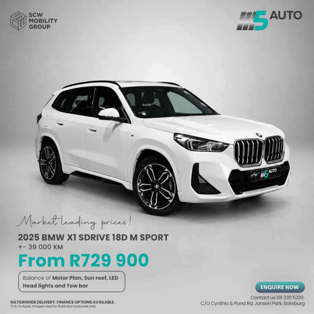 BMW X1 from R729 900*