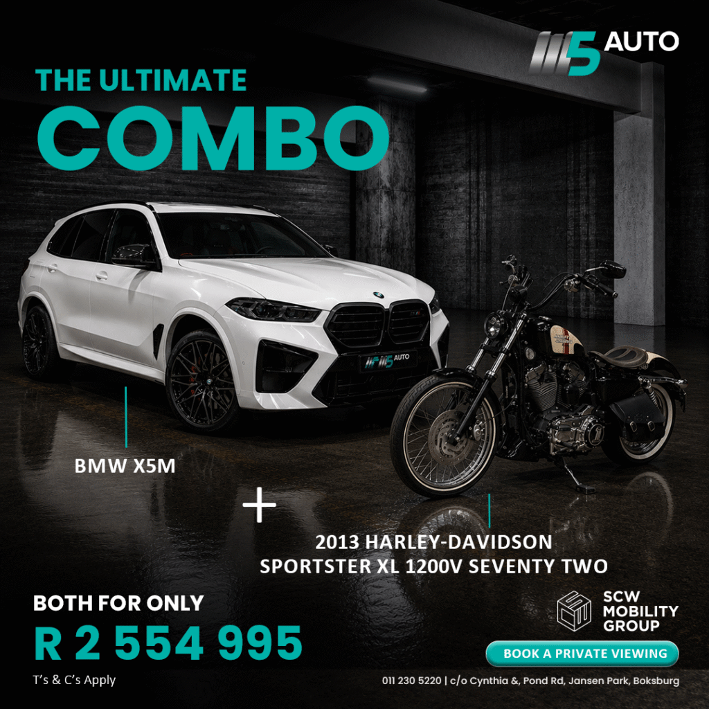 BMW X5M + 2013 Harley-Davidson Sportster R2 554 995*