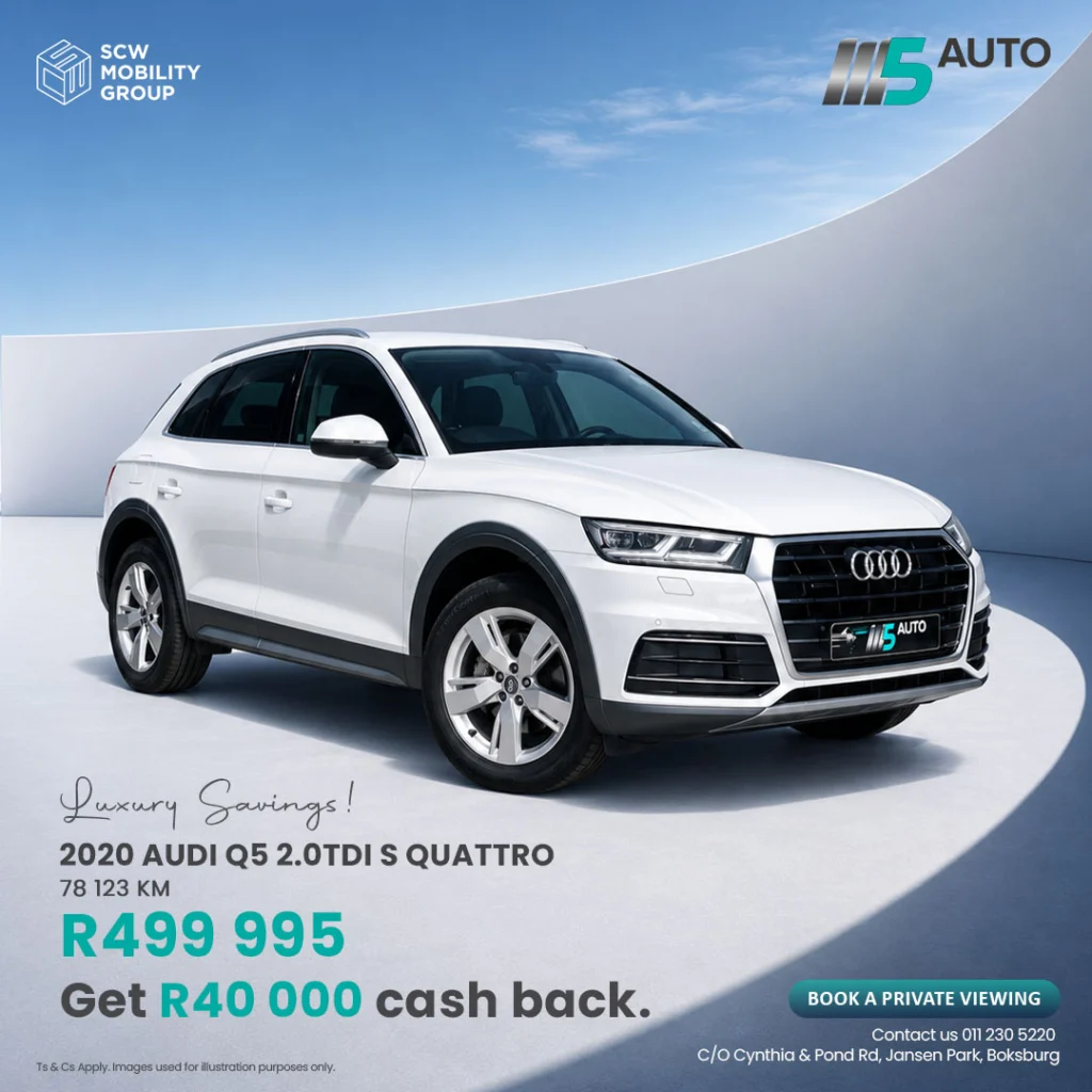 Cash Back Audi Quattro from R499 995*