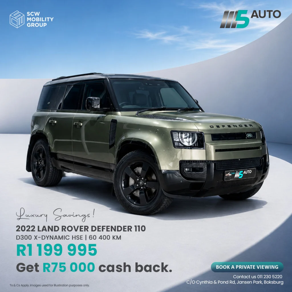 Cash Back Land Rover Defender from R1 199 995*