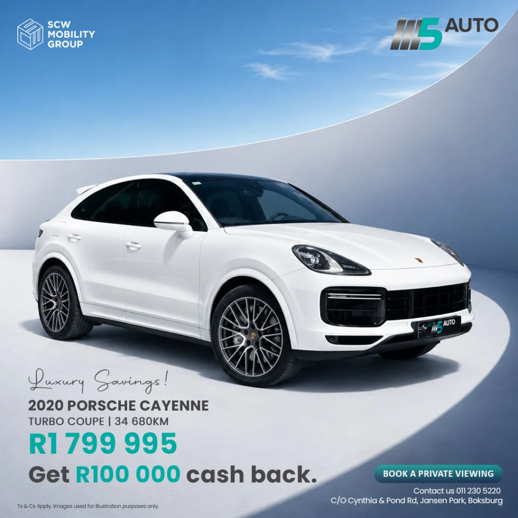 Cash Back Porsche Cayenne from R1 799 995*