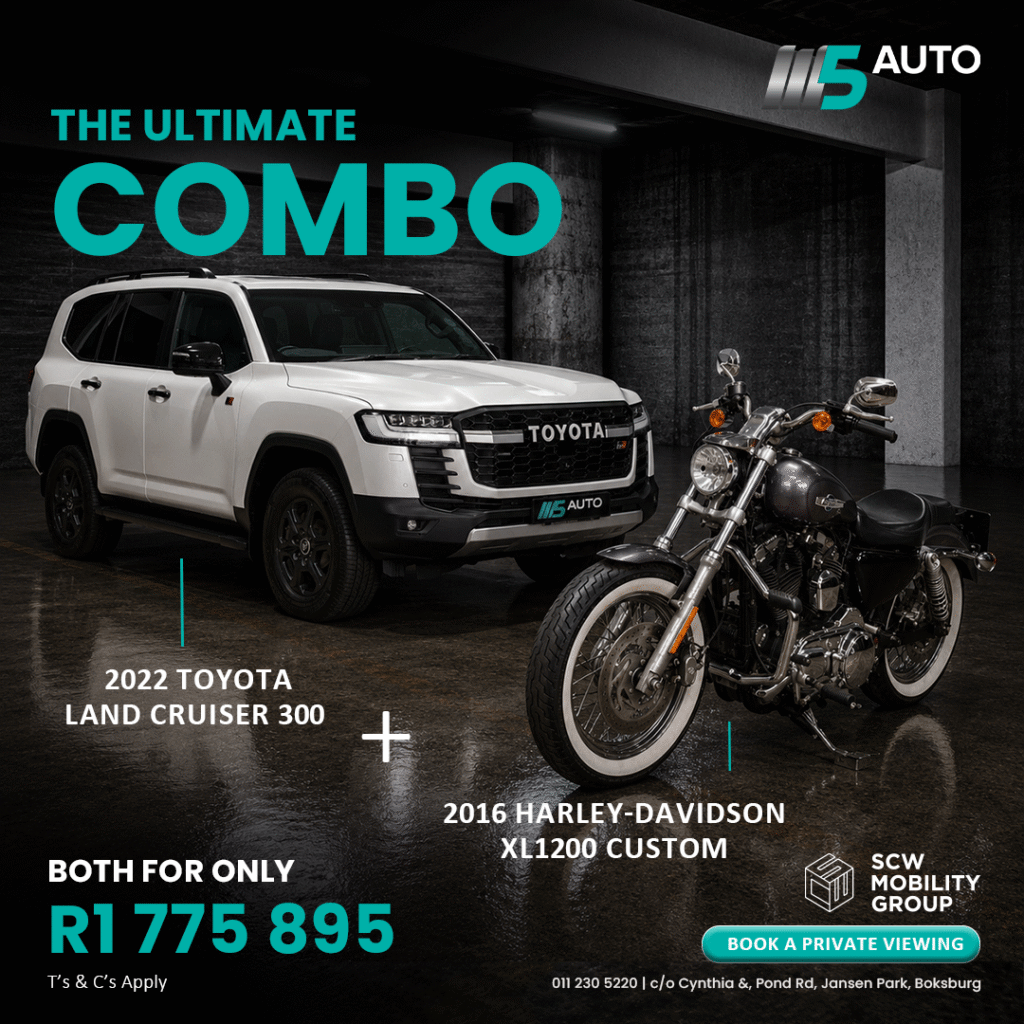 Toyota Land Cruiser + 2016 Harley-Davidson R1 775 895*