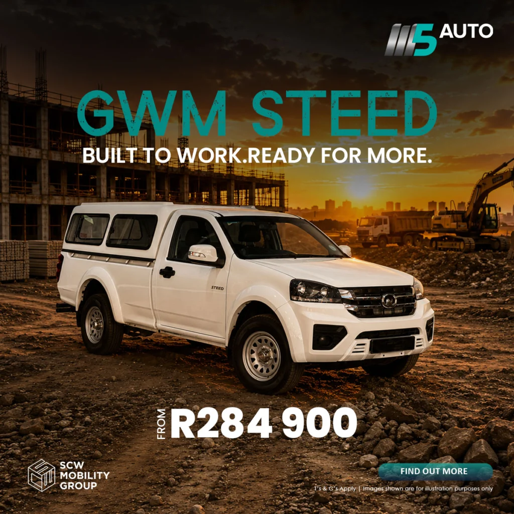 GWM Steed from R284 900*