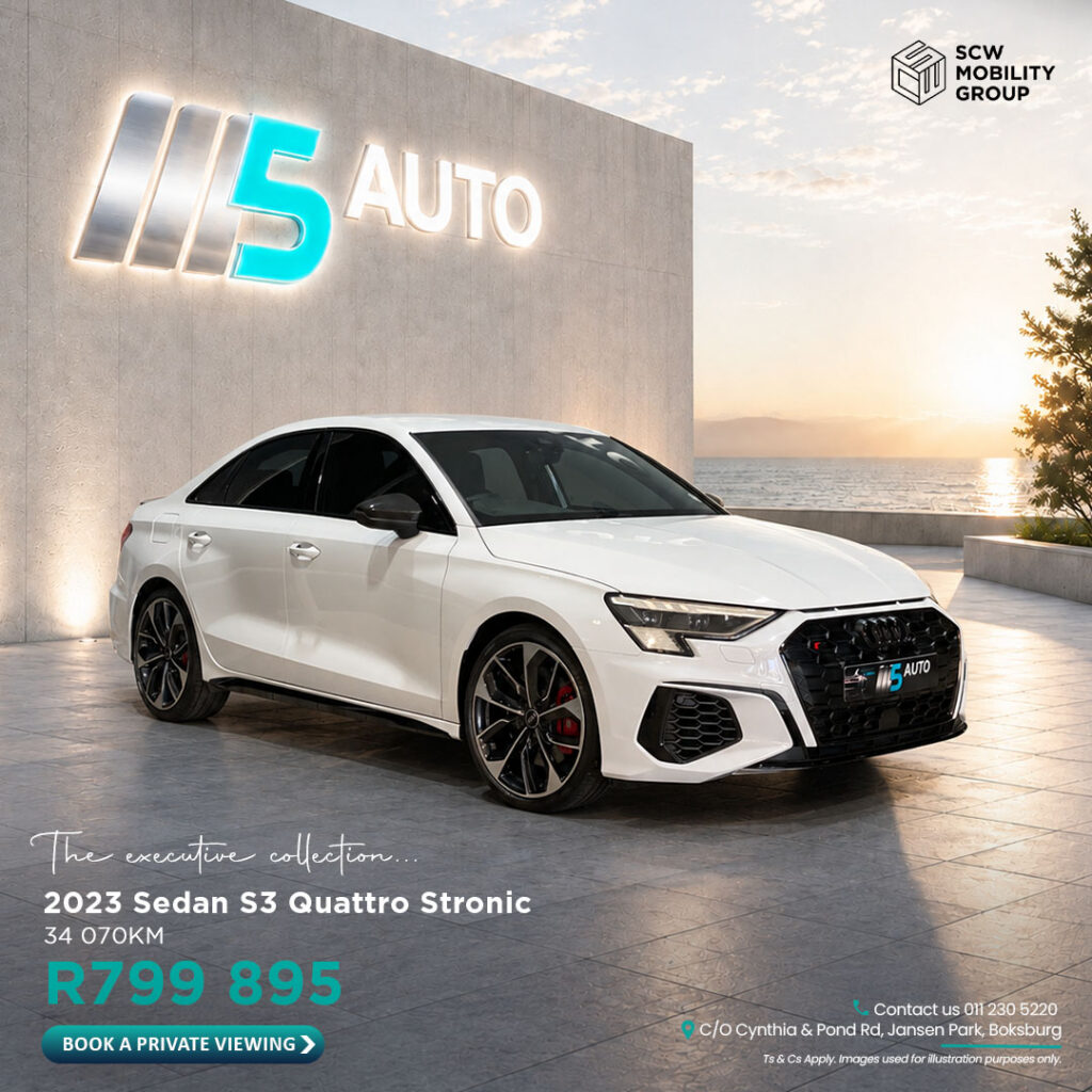 2023 Sedan S3 Quattro Stronic from R799 895*