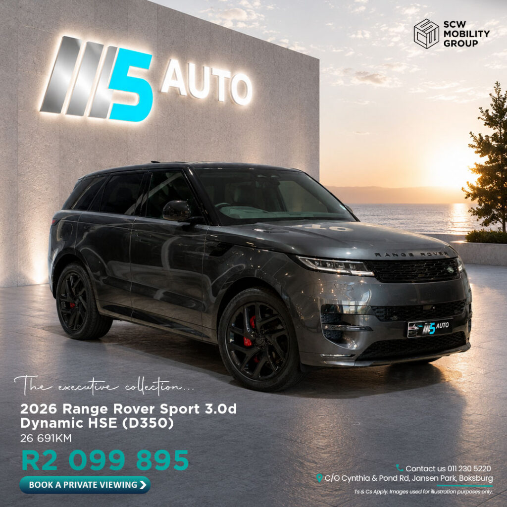 2026 Range Rover Sport 3.0d from R2 099 895*